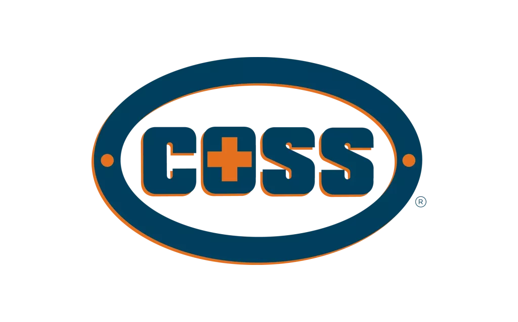 COSS logo Cutout space
